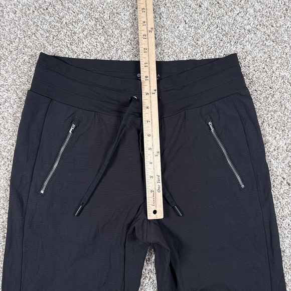 Athleta Pants Womens 6 Black Trekkie Mid Rise Legacy Jogger  Ripstop - Picture 7 of 14